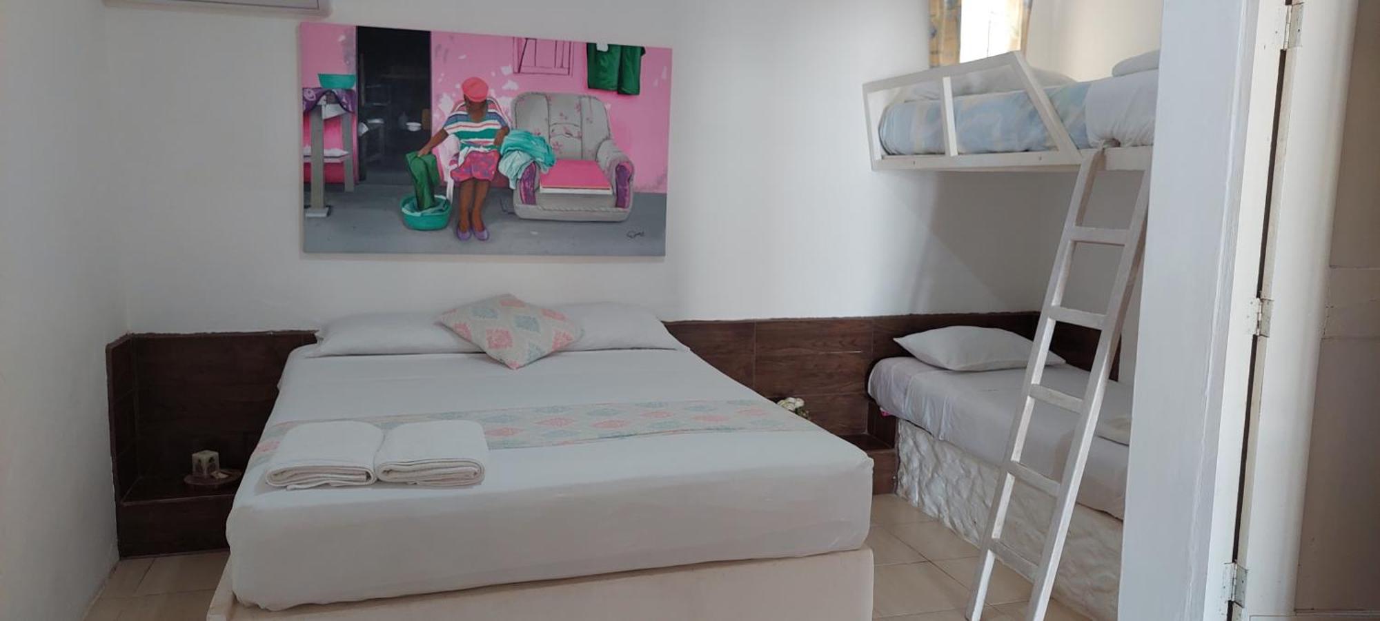Caramba Hospedaje Hotel Tonsupa Phòng bức ảnh